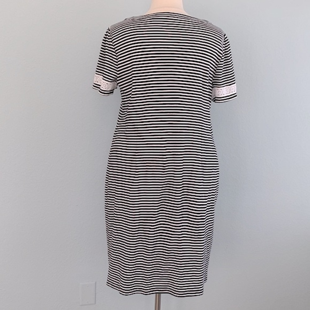 Talbots Stripe T-Shirt Dress NWOT - Picture 6 of 10